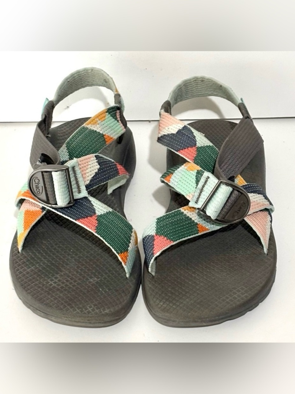 Chaco MEGAZ CLOUD Kaleido Katydid Geometric Sport Sandals 9 Outdoor Gorpcore
